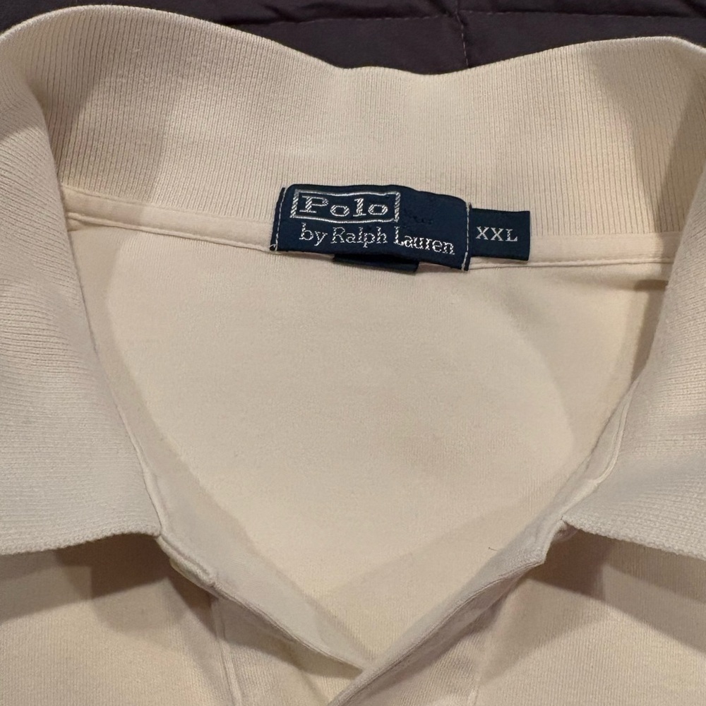 Polo by Ralph Lauren Men's Off-White Polo Shirt